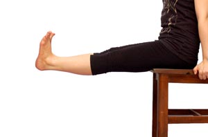 如何在坐着时为腿塑形